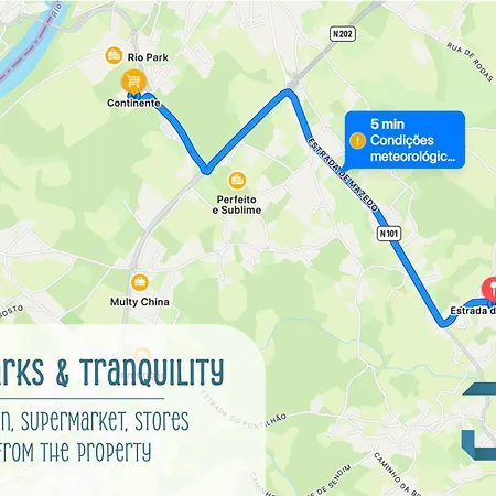 Dom wakacyjny Casa Da Fontinha - Swimming Pool & Free Parking Estrada (Viana do Castelo)